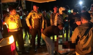 Pengendara Mio Tewas Setelah Mengalami Kecelakaan