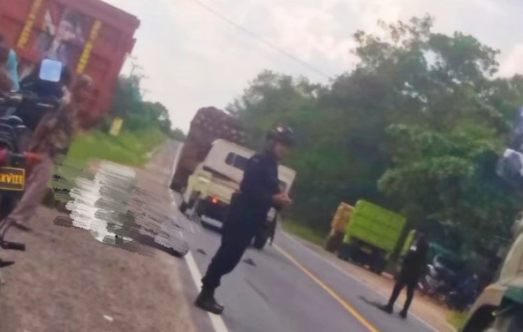 Seorang Pria Yang Berprofesi Sebagai Dokter Gigi Tewas Di Jalan Jenderal Sudirman, Km 24, Sampit