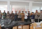 Polda Kalteng melaksanakan pengecekan langsung keamanan gudang logistik Komisi Pemilihan Umum (KPU) Kabupaten Katingan