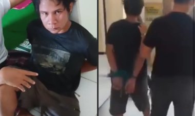 Diduga Menghina Abah Guru Sekumpul Di Media Sosial FB, Seorang Pria Di Tangkap Warga.