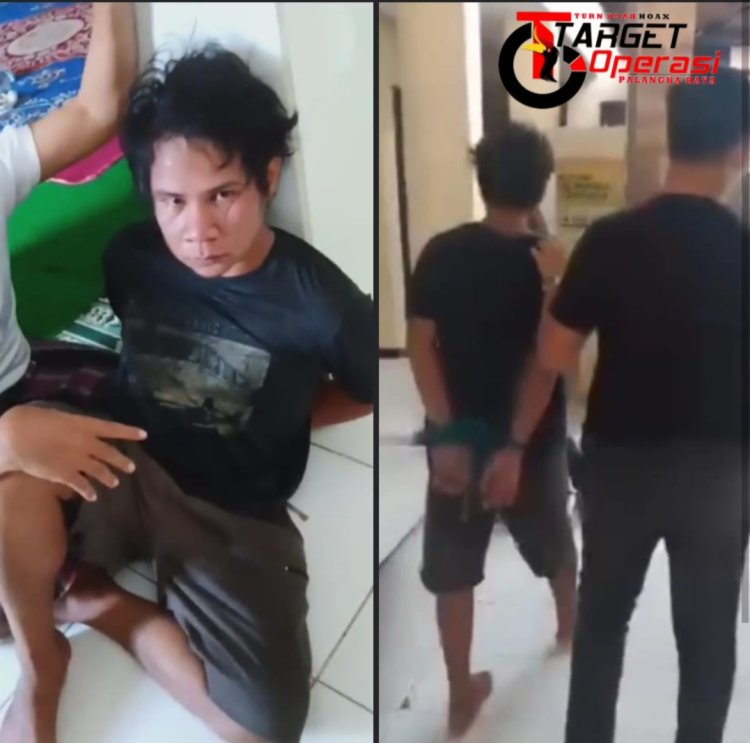 Diduga Menghina Abah Guru Sekumpul Di Media Sosial FB, Seorang Pria Di Tangkap Warga.